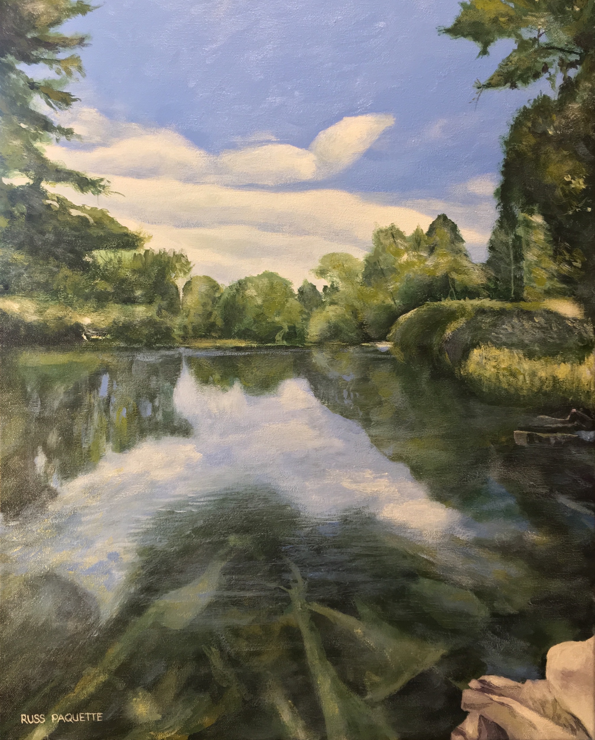 “The Tay River”, Perth, Ontario - private collection