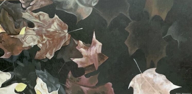 "Tread Lightly" - 12x24 - acrylic on canvas - unframed - available