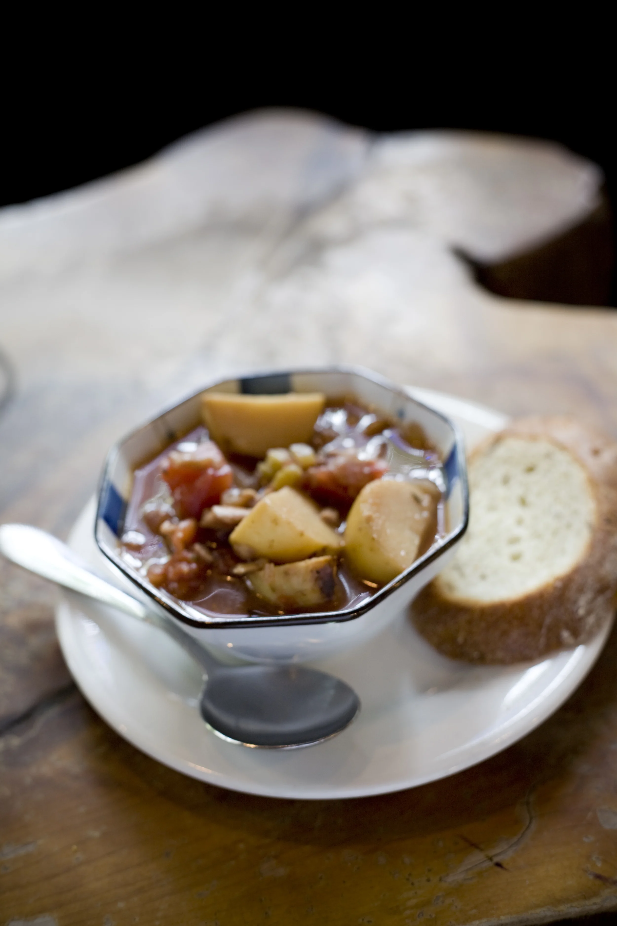 After 10+ years, Amber and some of her staff have become master soup makers.