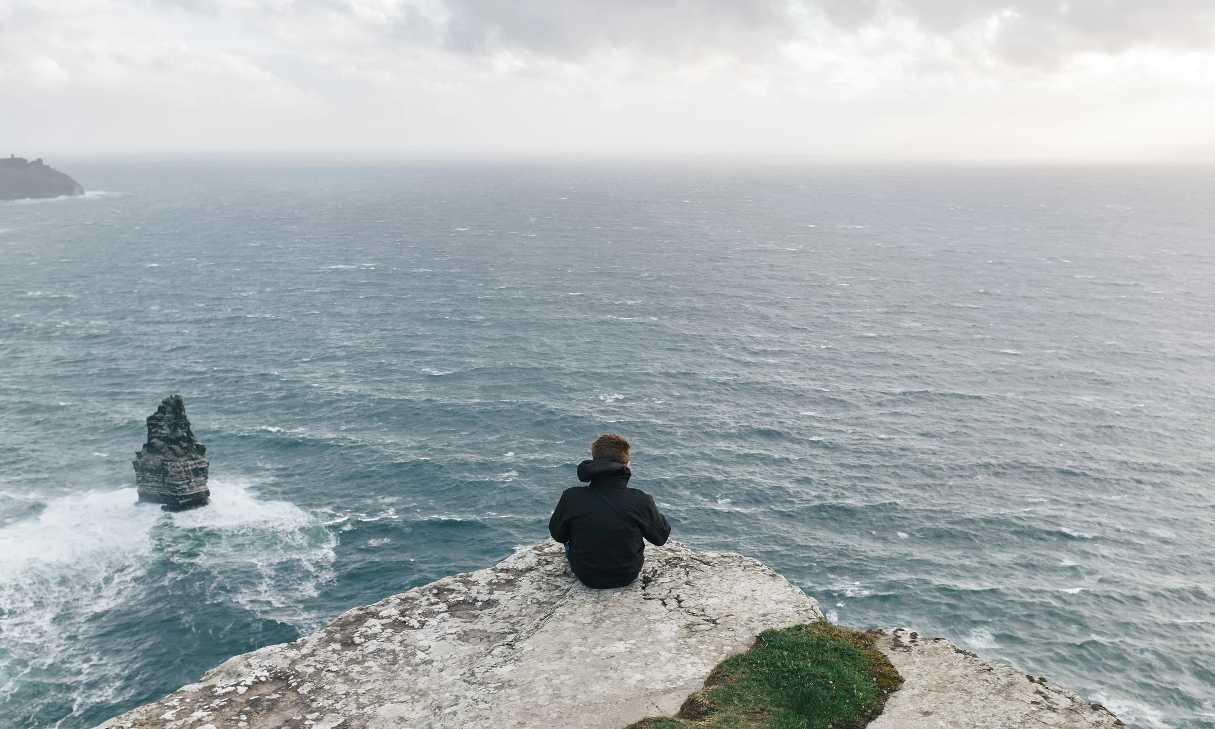 05 Jun, 2015 / Ryan at the Cliffs of Moher. County Clare