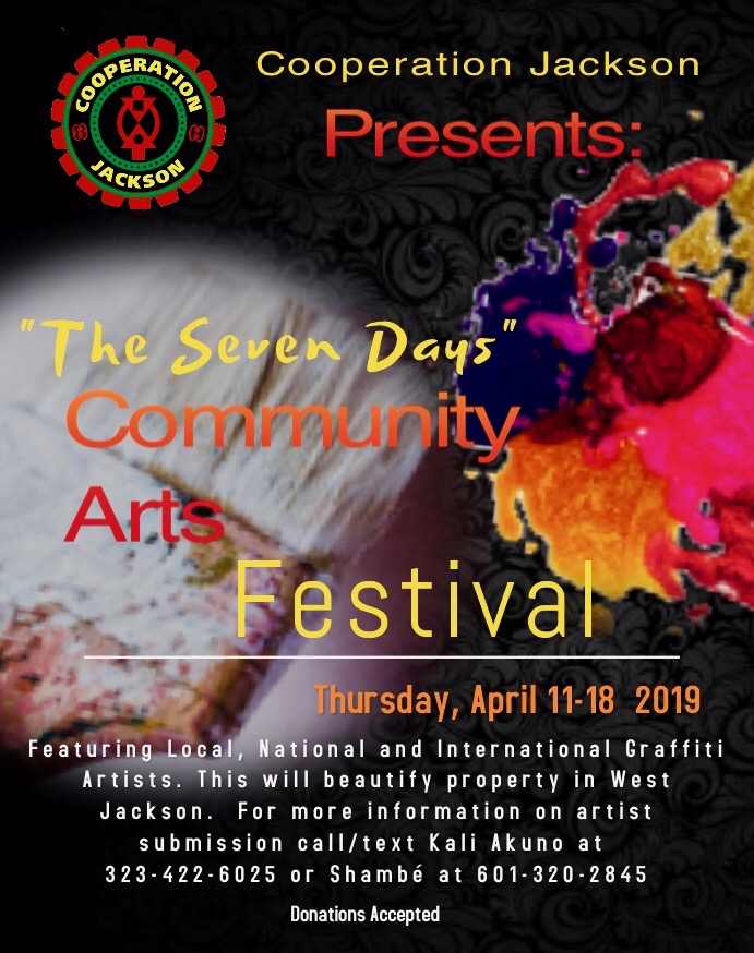 Cooperation Jackson presents the Seven Days Community Arts Festival 