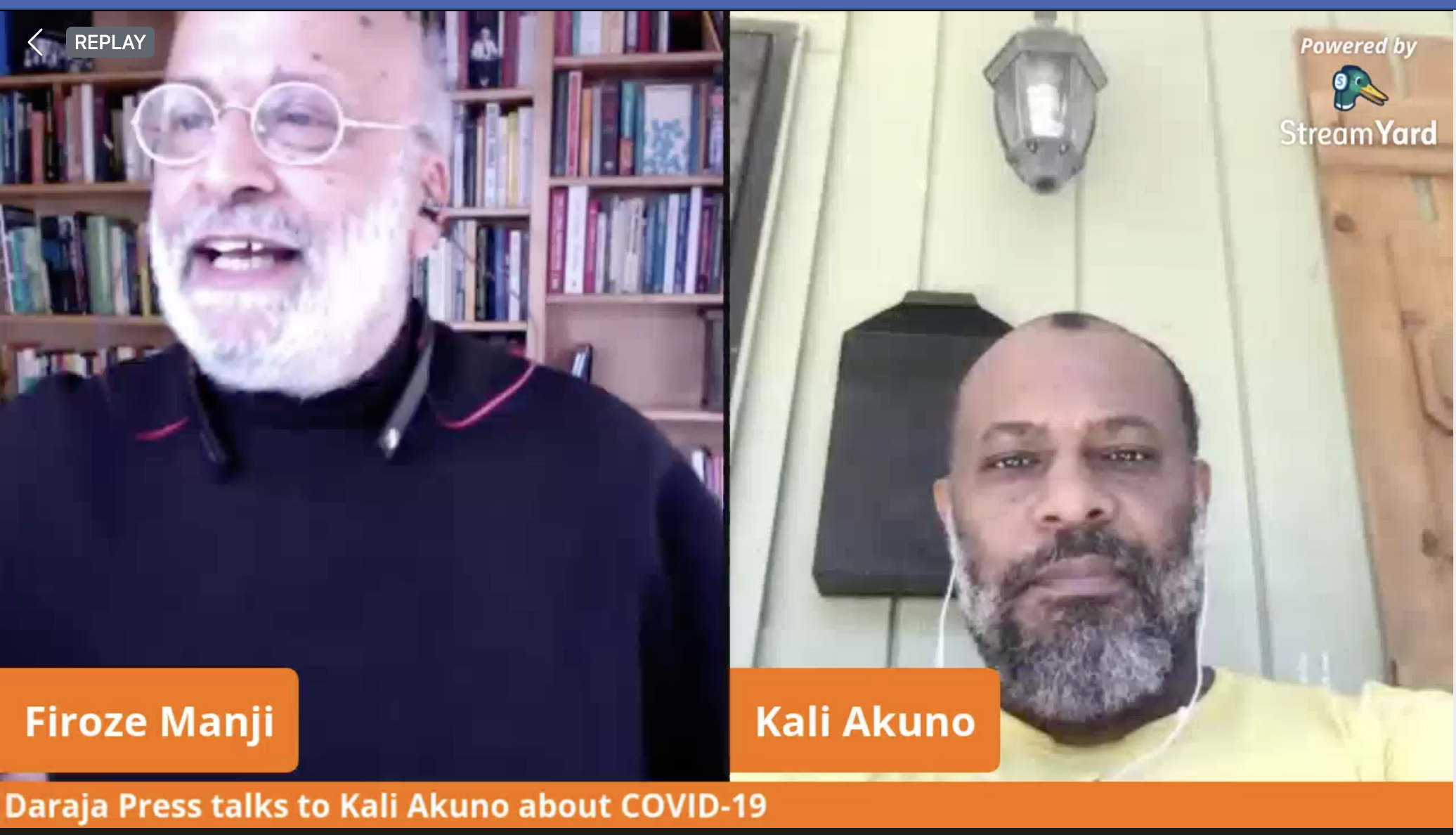 Confronting the COVID-19 Pandemic, Kali Akuno interview with Firoze Manji