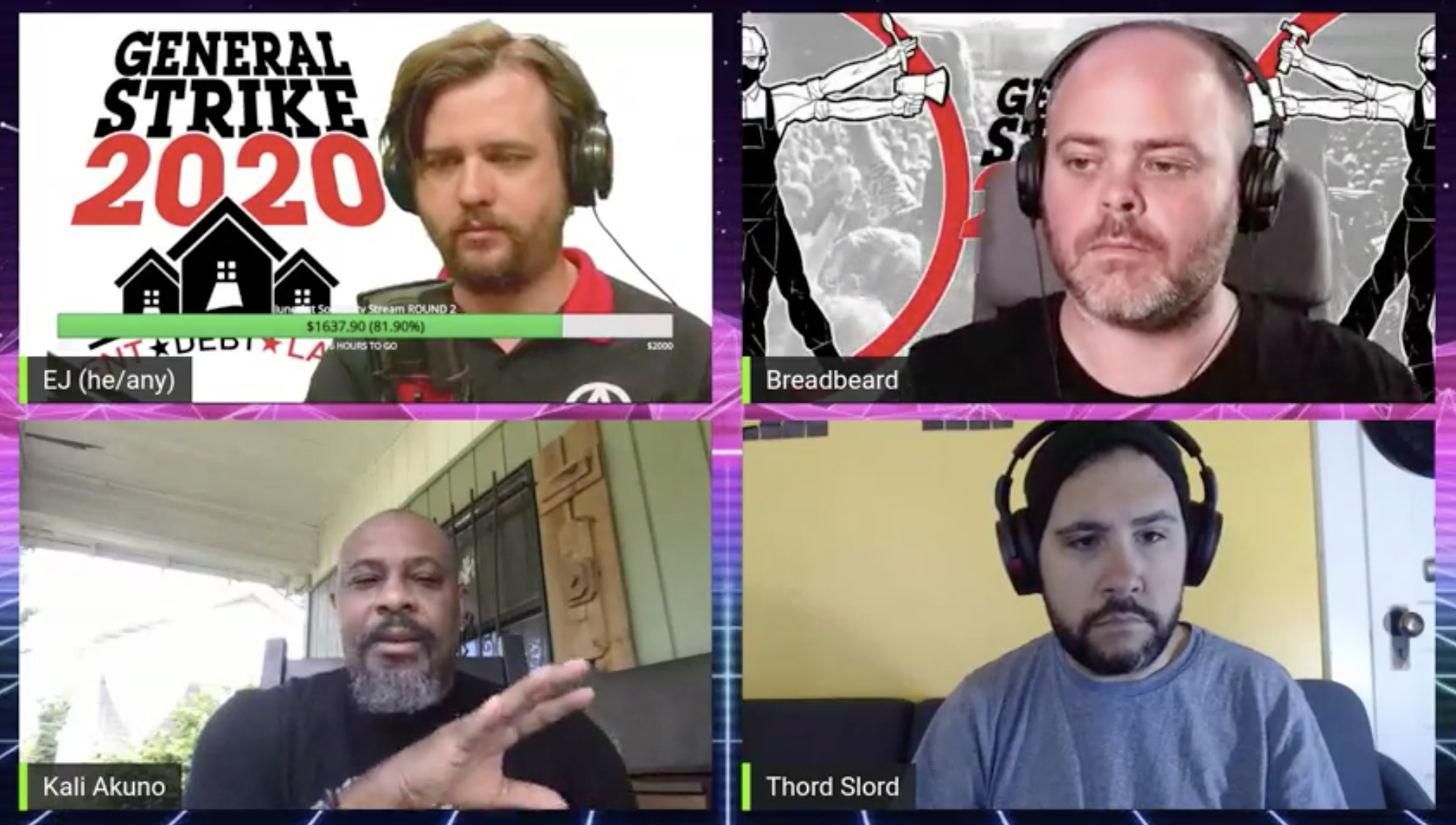 General Strike 2020 Live Broadcast Interview with Kali Akuno - Monday, June 1st, 2020