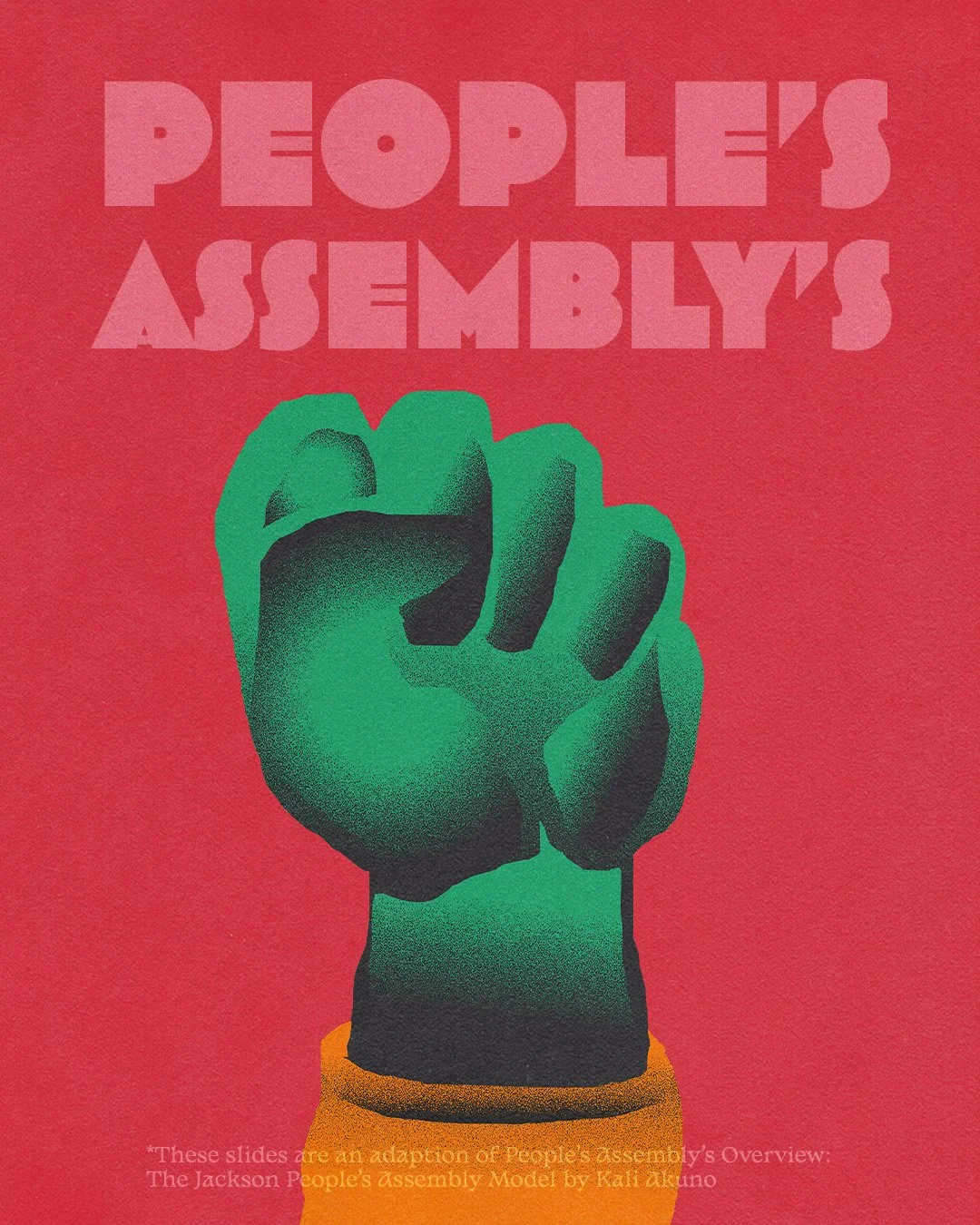 People's Assembly's Popular Education Initiative — Cooperation Jackson
