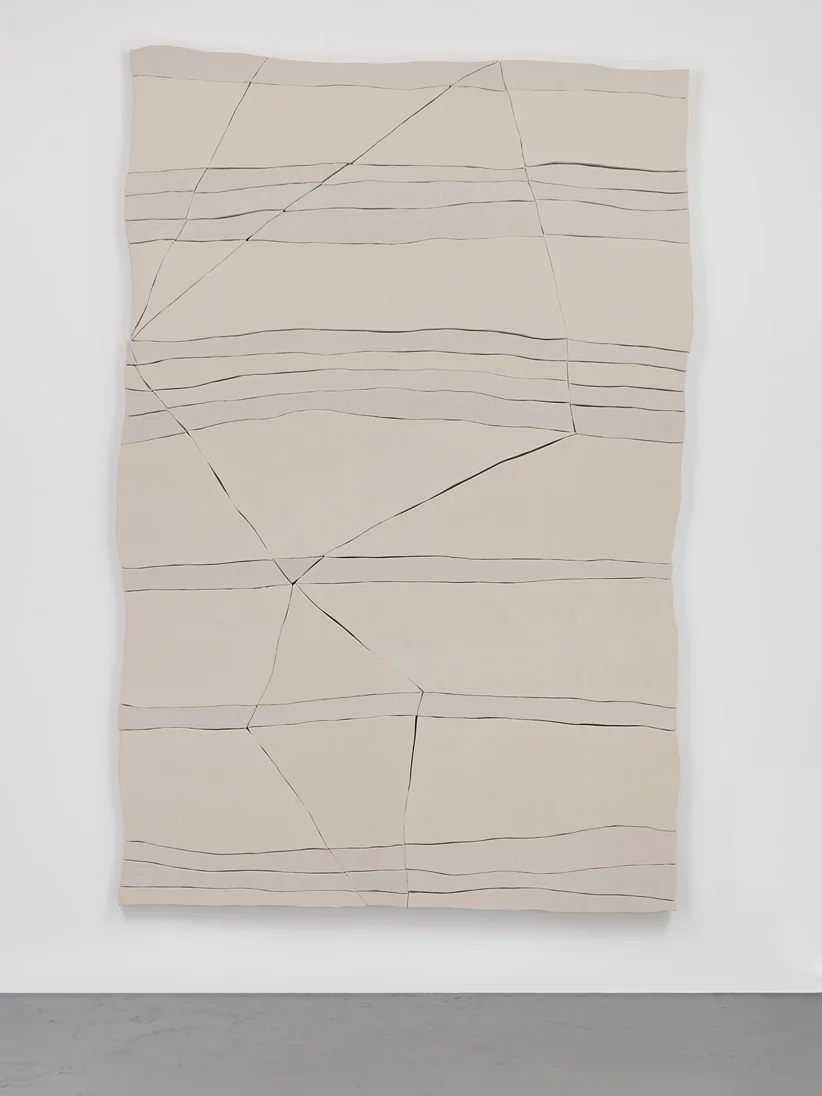 Still , 2013. Canvas on canvas on panel. 91 x 60 inches. Courtesy of the artist and Galerie Eva Presenhuber. Photo by Genevieve Hanson. 