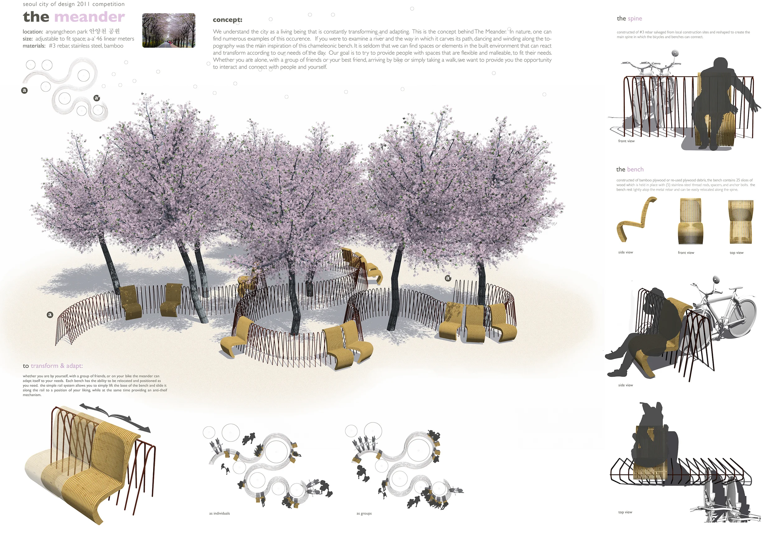 Honorable Mention, Seoul Public Design Competition 2011