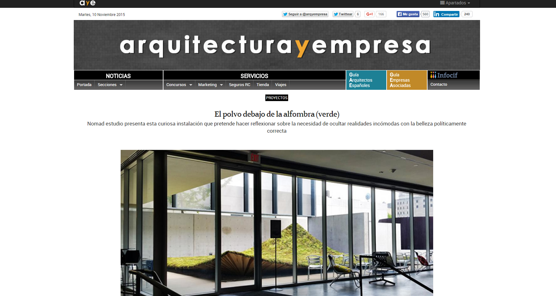   Arquitectura y Empresa.&nbsp;  Green Varnish    