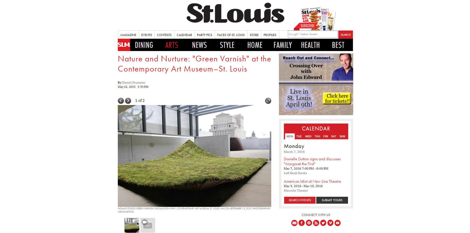   St. Louis Magazine.&nbsp;  Green Varnish    