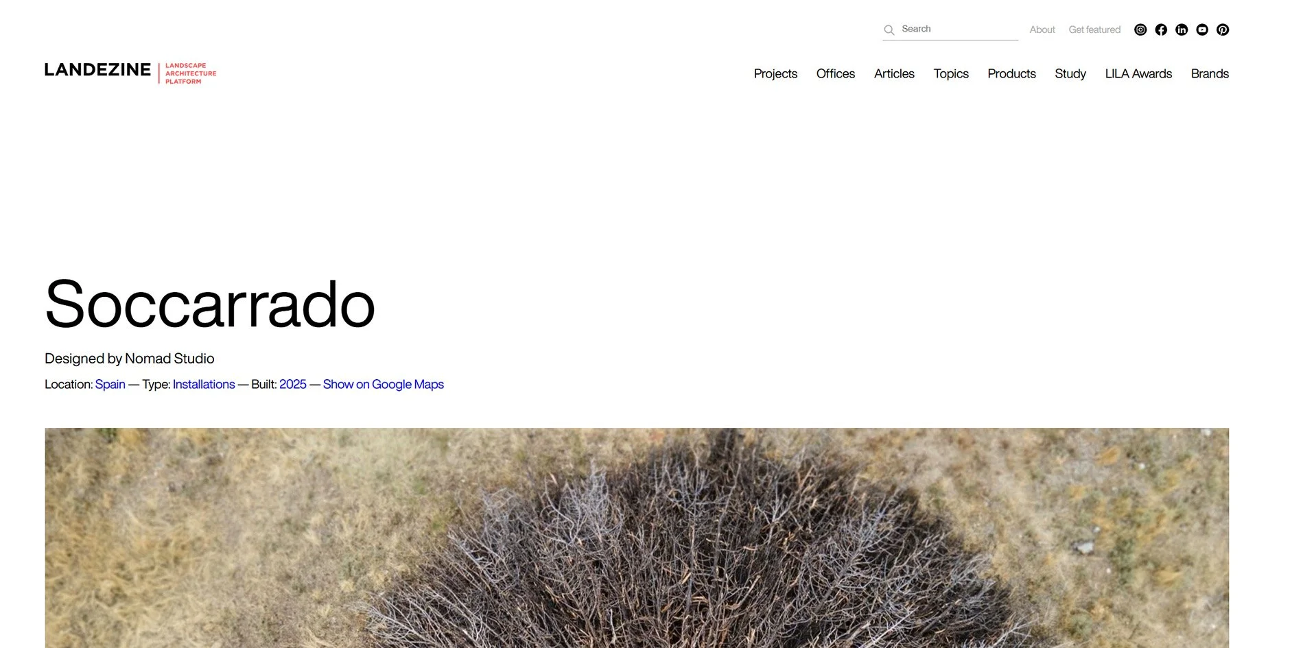   LANDEZINE.     Socarrado    