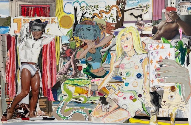 The Players, 22 ¼ x 15 inches, $1,500