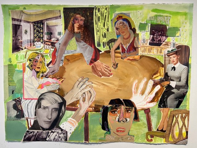 The Seance, 30 ¼ x 22 ¼ inches, $1,800