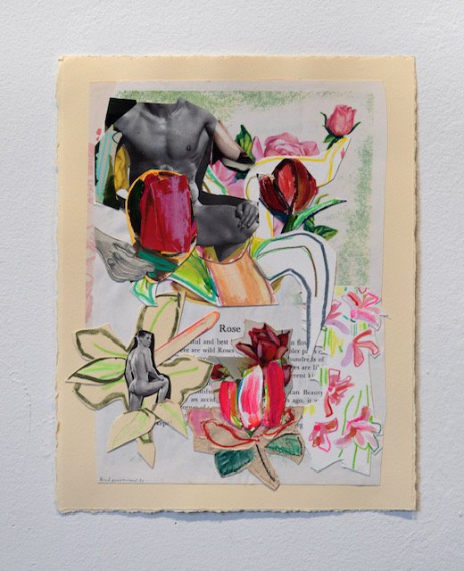 Wild Roses, 13 x 15 1/2 framed, $850