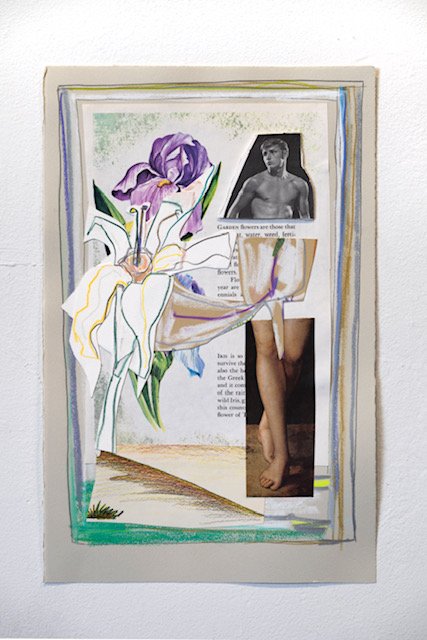 Garden Flowers, 13 x 18 3/4 framed, $975