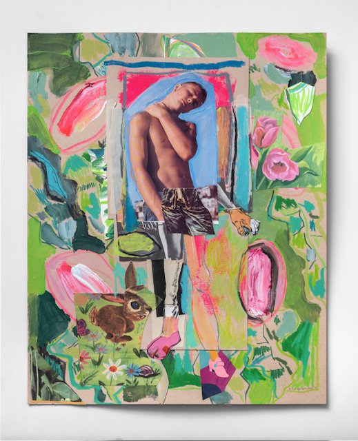 Hustler Pink, 14 x 17 framed, $975