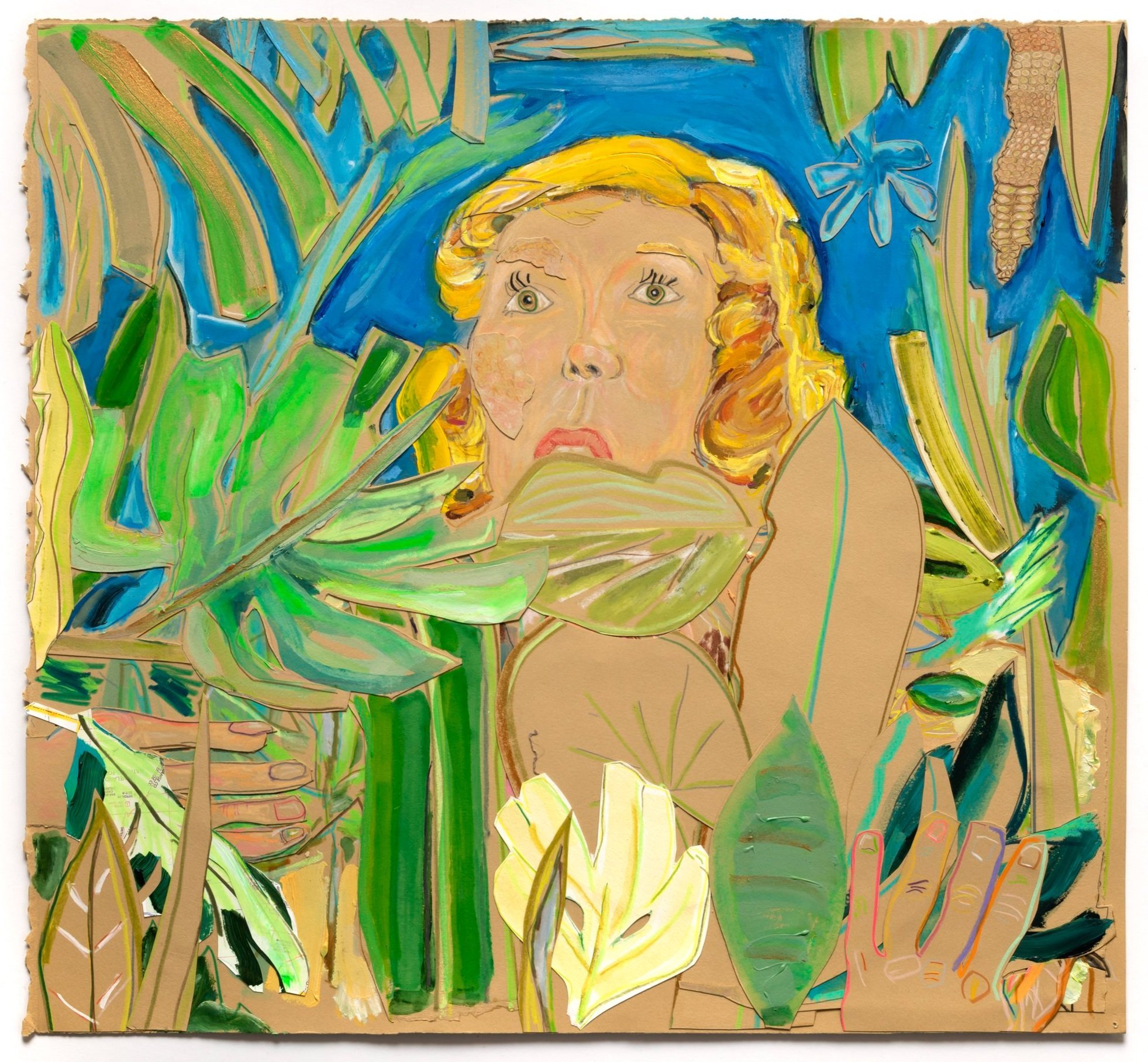 Blue Cut, 20 x 22, $750