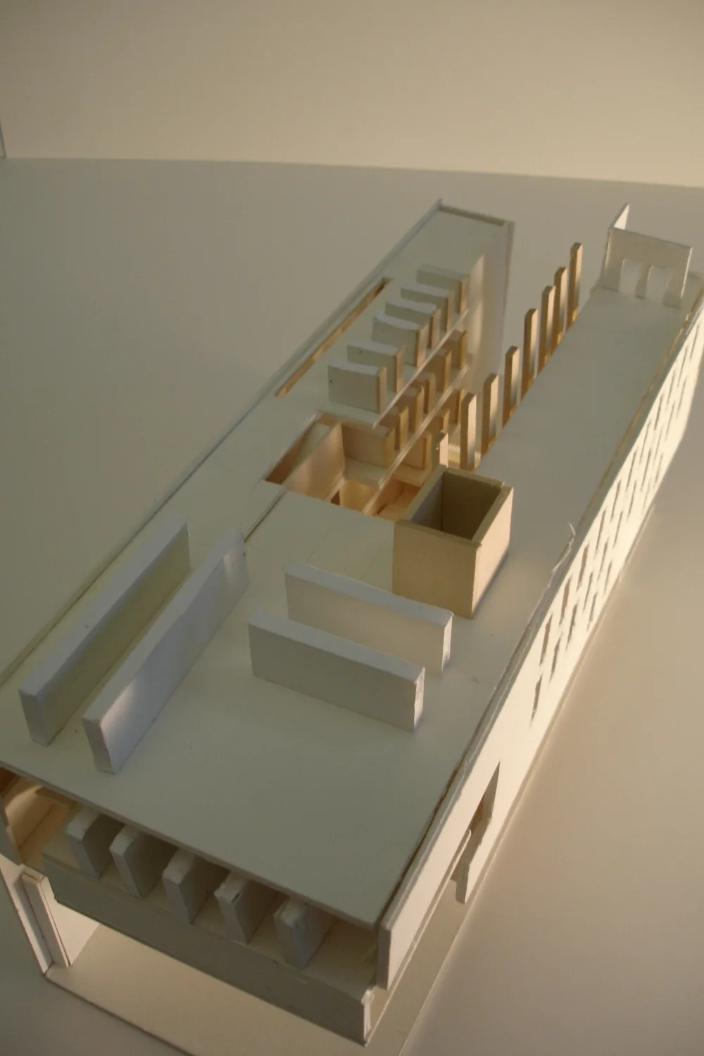   aerial view of reading room     