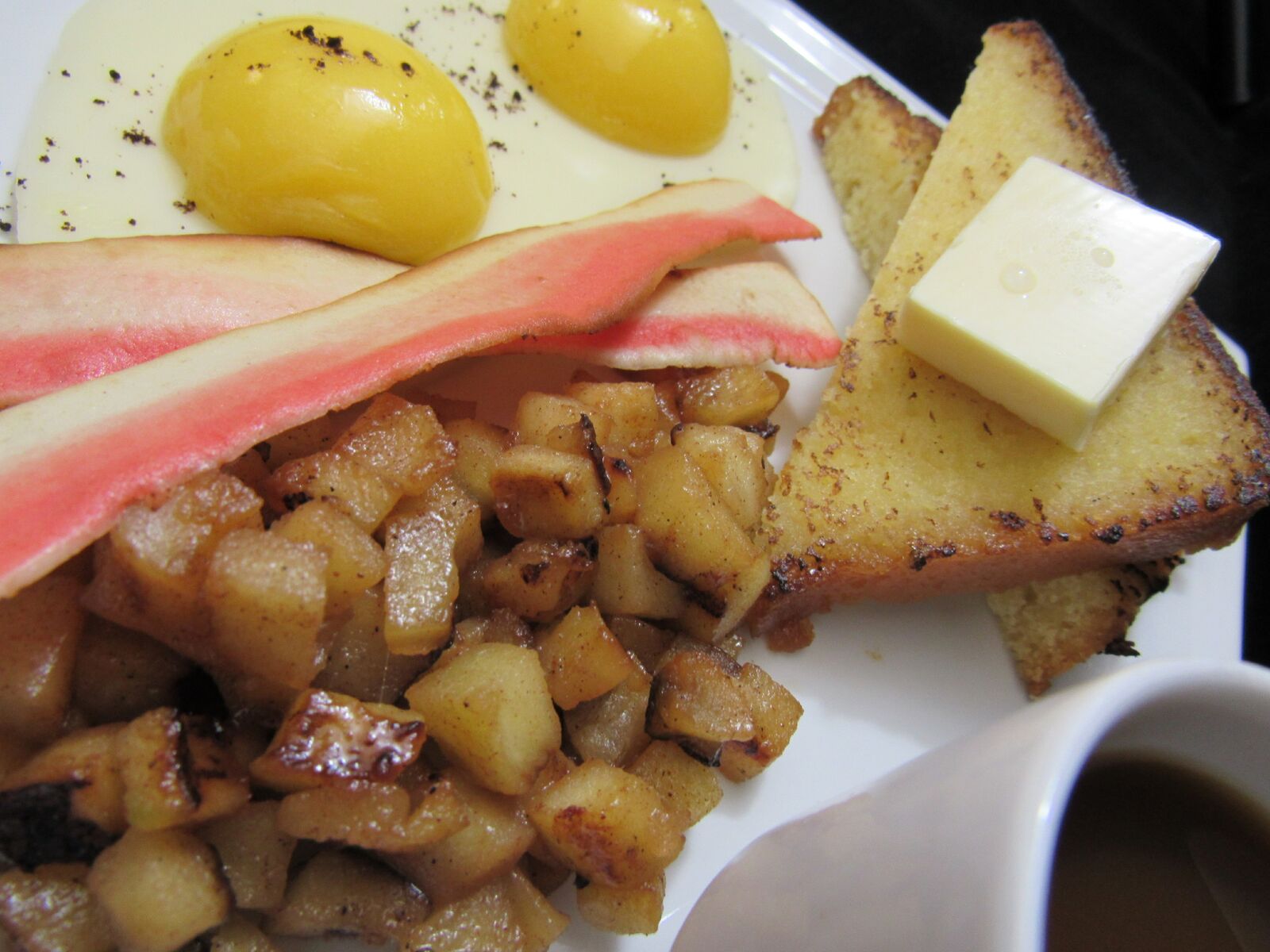 Caramelized Apples “Breakfast Potatoes”