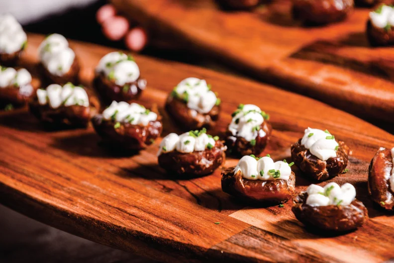 Goat Cheese-Stuffed Date