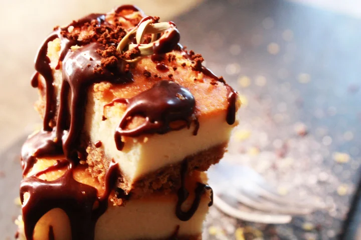 Chocolate and Coffee Cheesecake