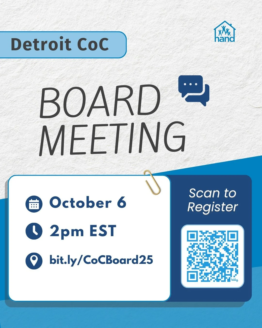Register by scanning the QR code or at bit.ly/CoCBoard25