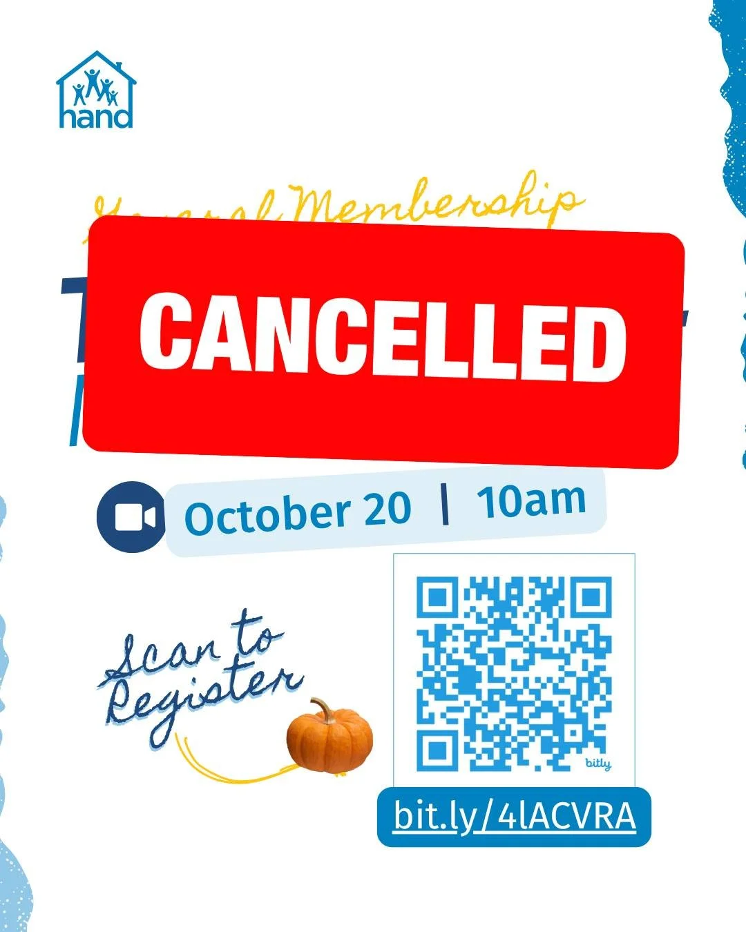 Tomorrow's Town Hall meeting is cancelled. For regular updates, subscribe to the Detroit CoC Newsletter bit.ly/HANDNews (link in profile)