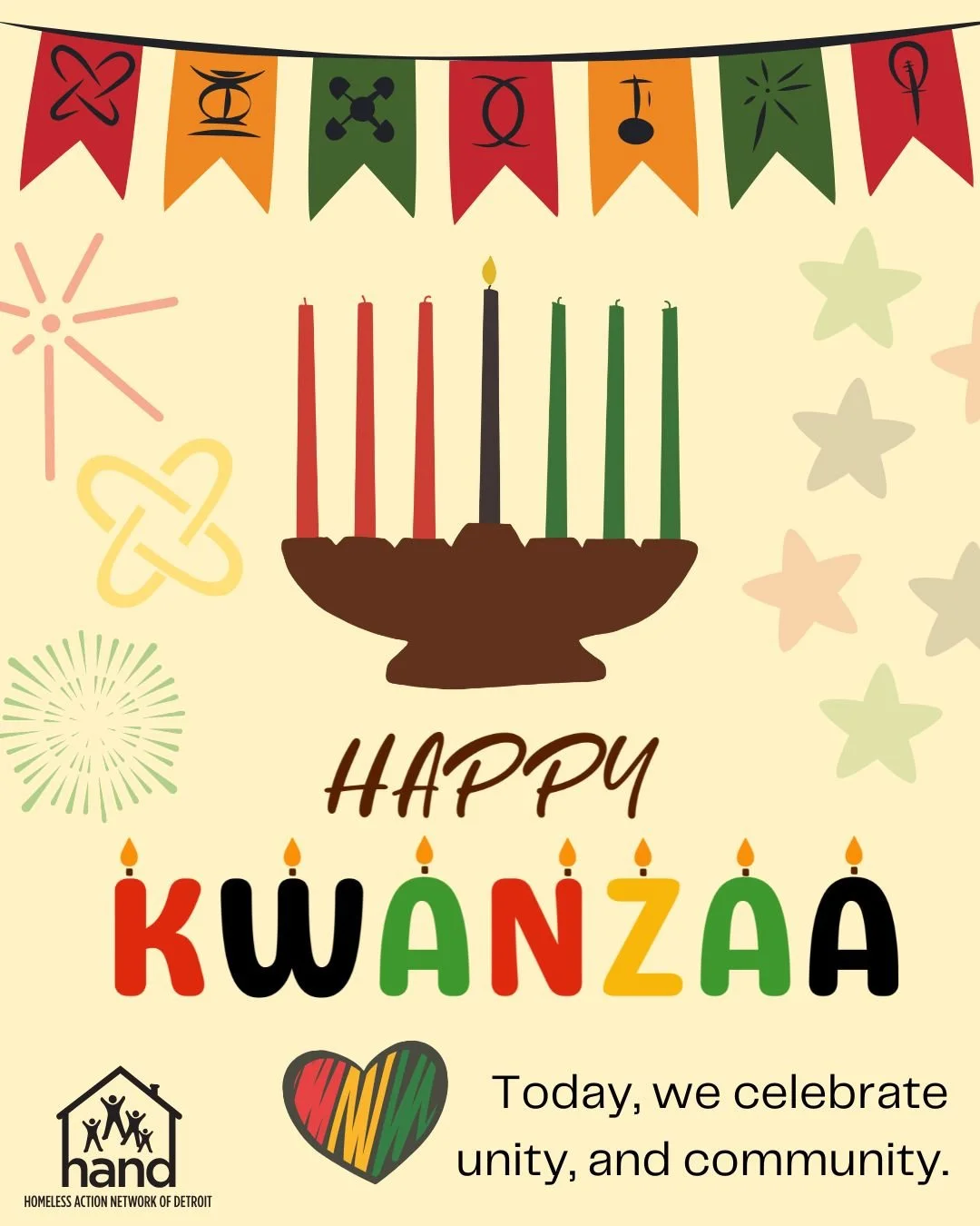 Hello All and Happy Kwanzaa! Kwanzaa is observed from December 26th until January 1st and is based on the 7 principles of: unity, self-determination, collective work and responsibility, cooperative economics, purpose, creativity, and faith. Today, on