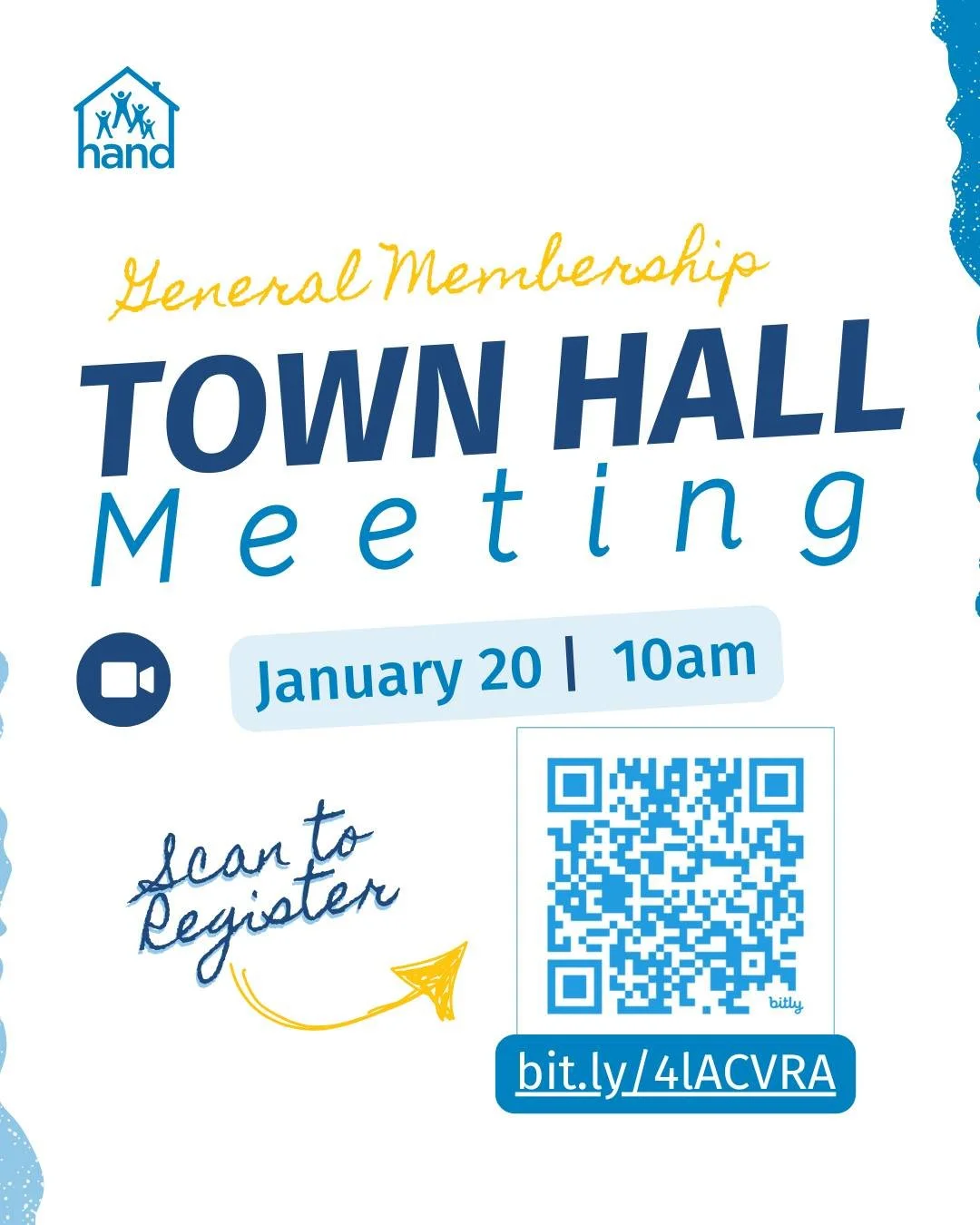 Join us at the next Town Hall meeting where we cover changes to the federal and state landscapes and how they apply to our local CoC. Register by scanning the QR code or at the link in our profile.