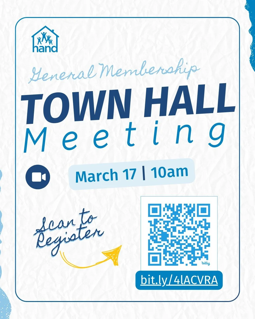 These meetings address changes to our federal, state and local landscape such as the FY2026 Federal Budget and other policy updates. It offers advocacy options and gives community members a chance to give input and solutions. 

Register by scanning t