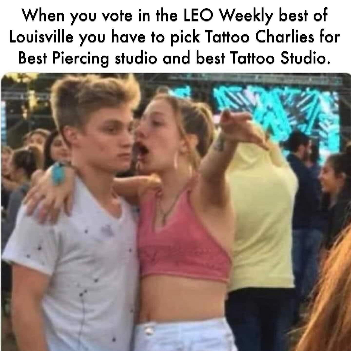 She&rsquo;s not wrong&hellip; @leoweekly #tattoocharlies #bestof