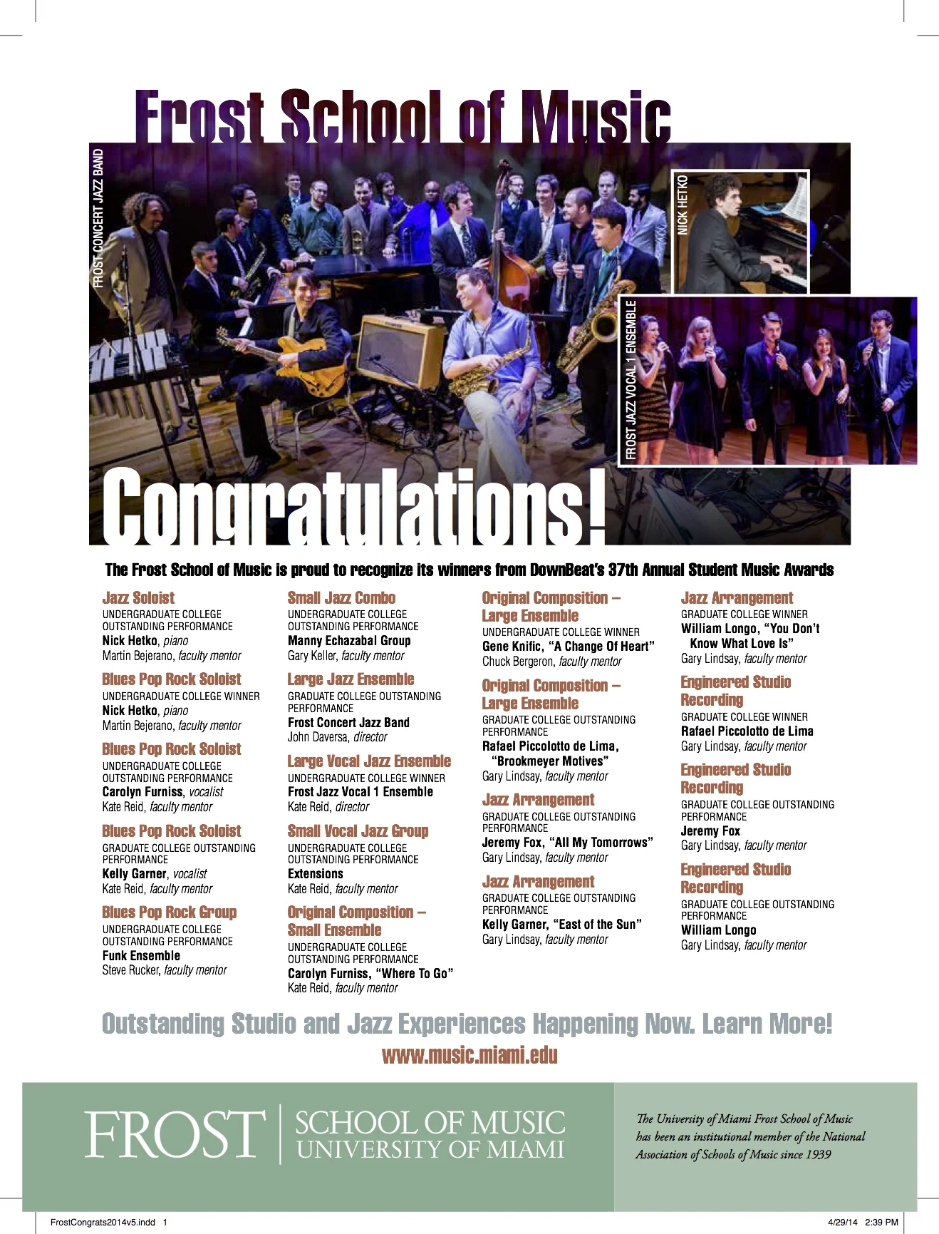 FrostMiamiCongrats2014DownBeat.jpg