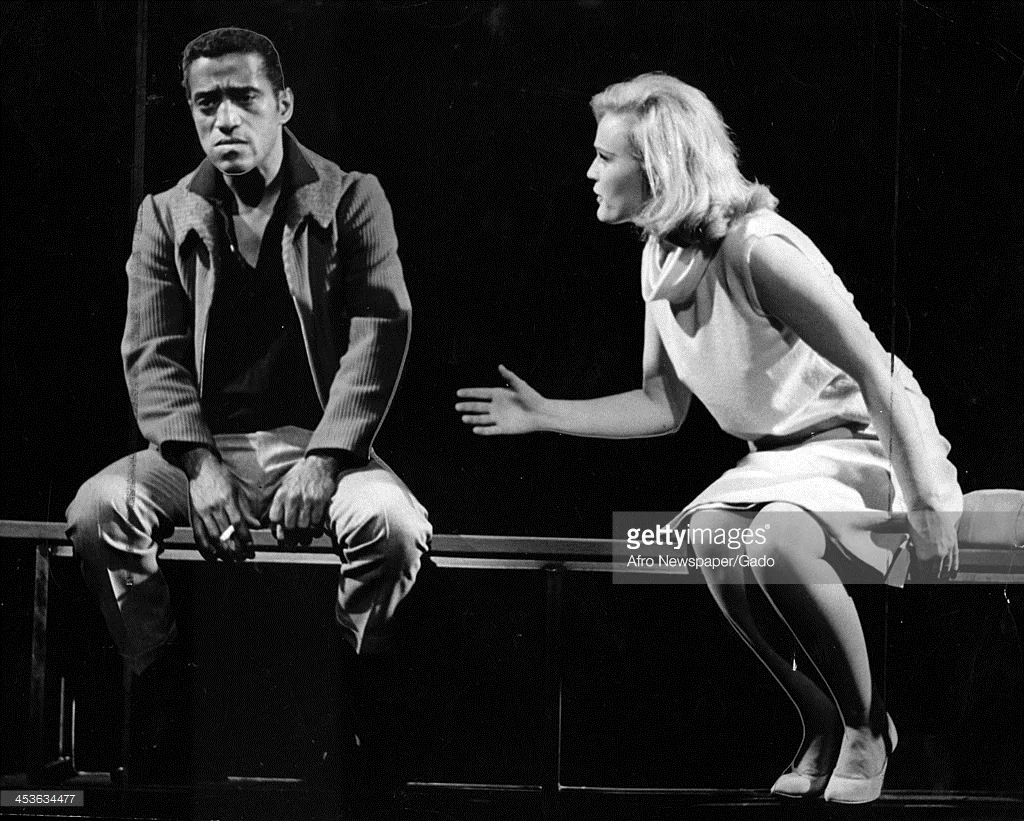 Sammy Davis Jr. with Paula Wayne in Golden Boy (1964)