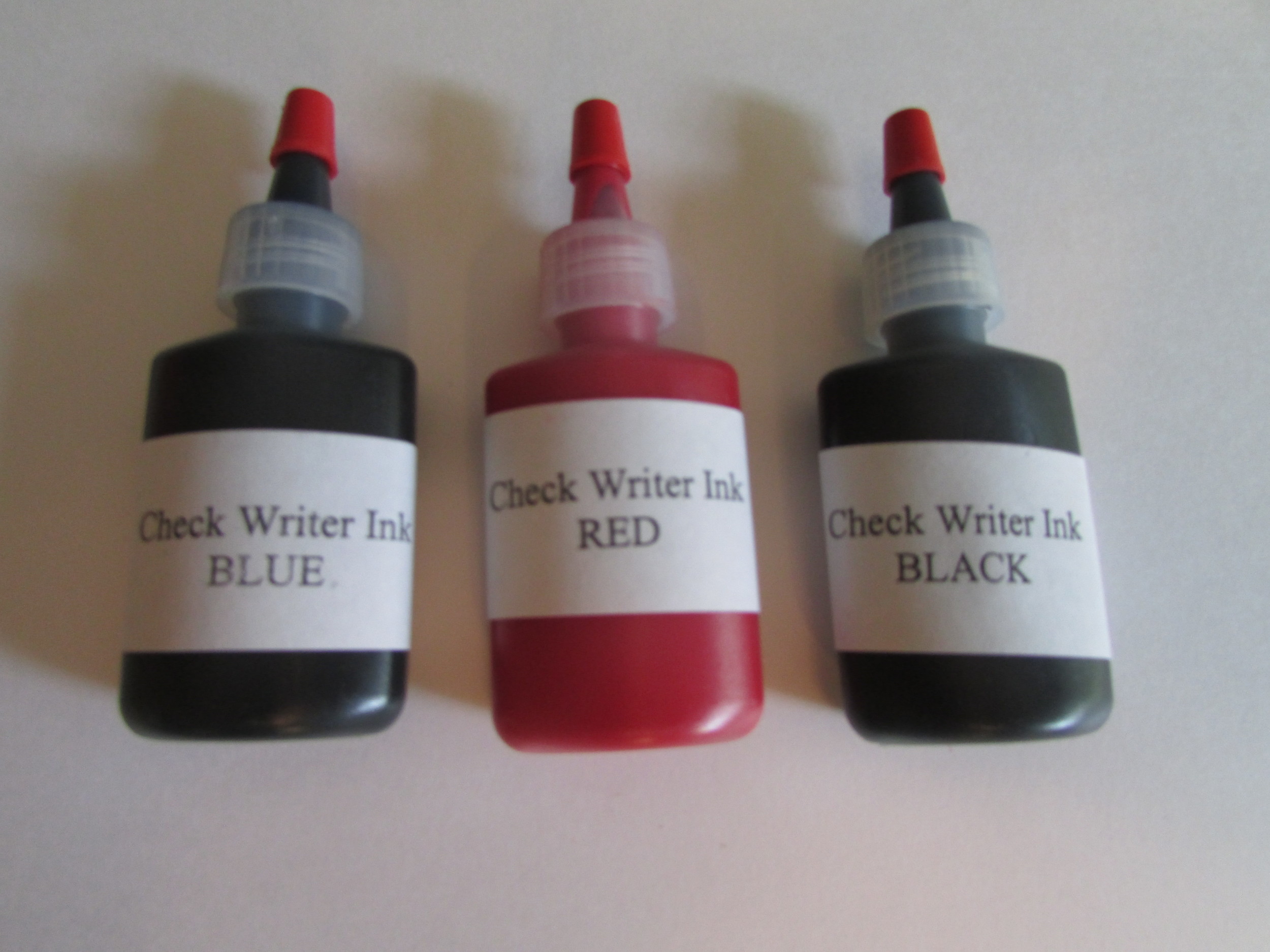 Paymaster or Hedman Check Wrter & Check Protector Ink BLACK