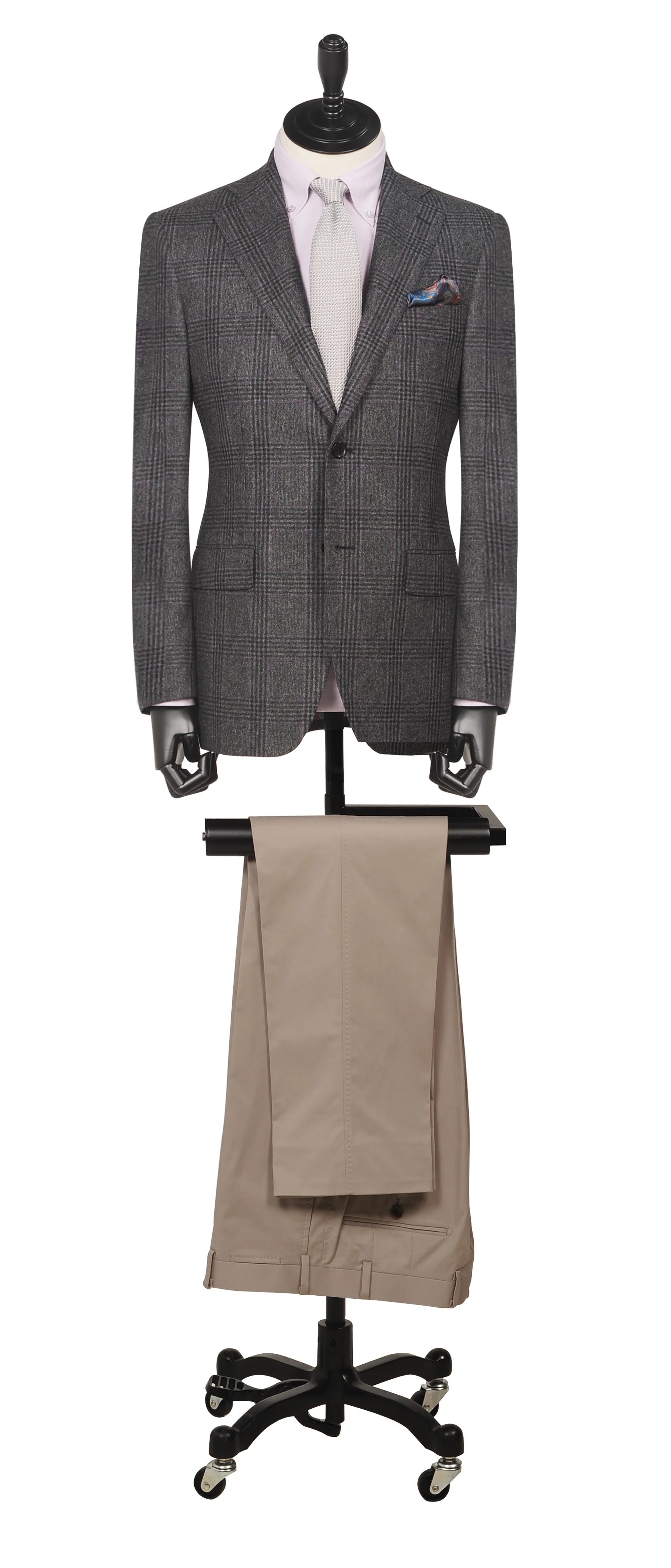Grey Bold Check