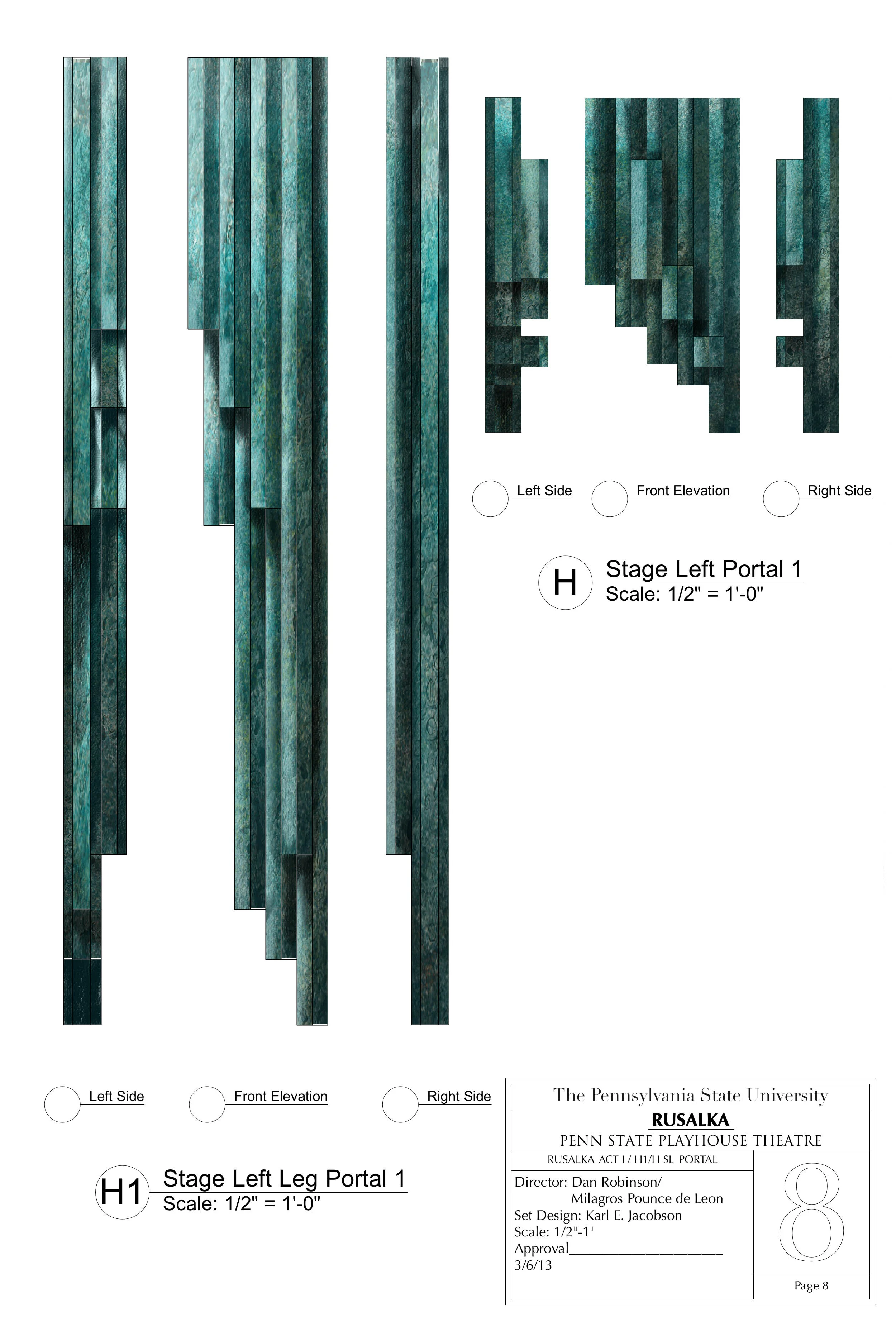 Digitally rendered paint elevations 