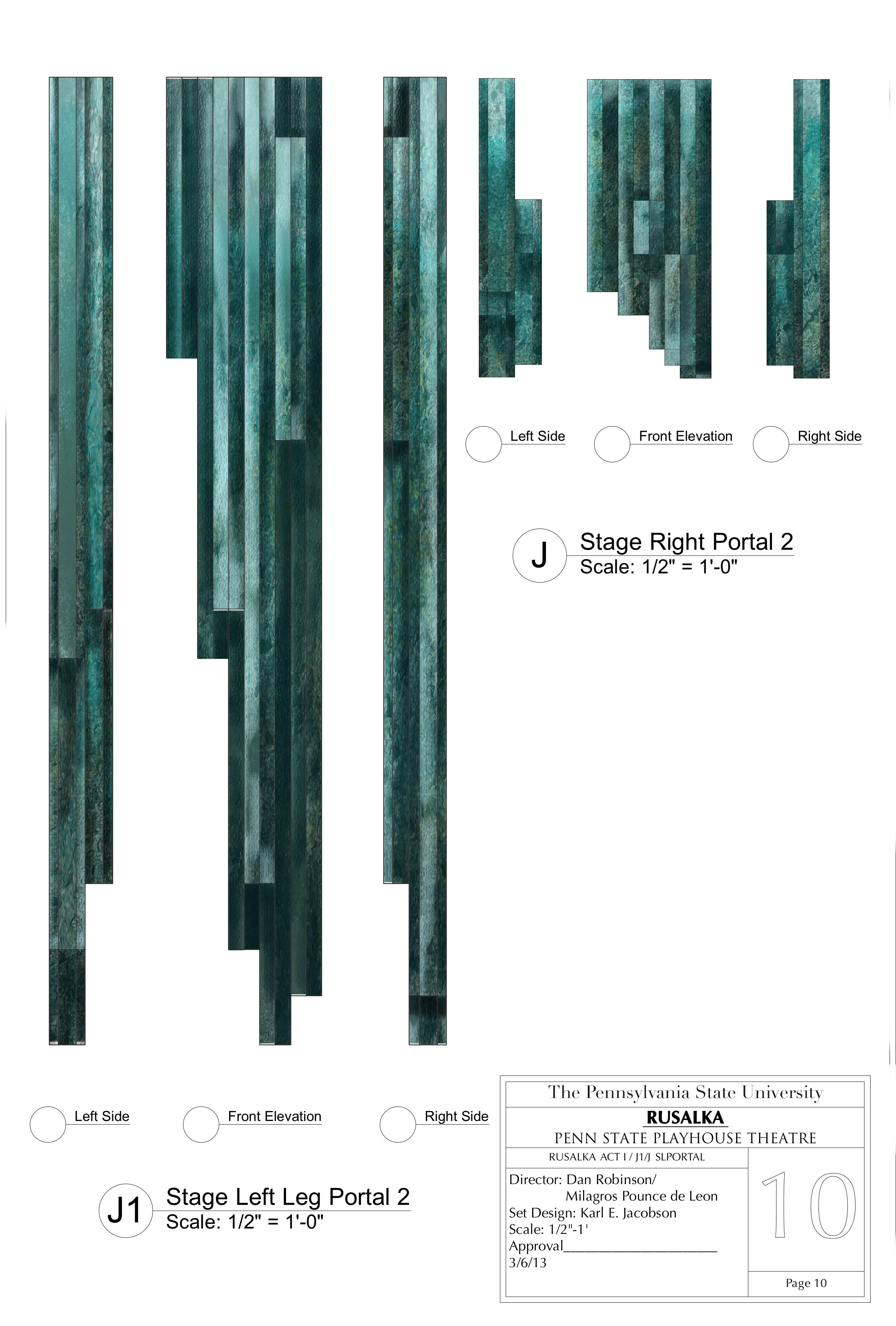 Digitally rendered paint elevations 