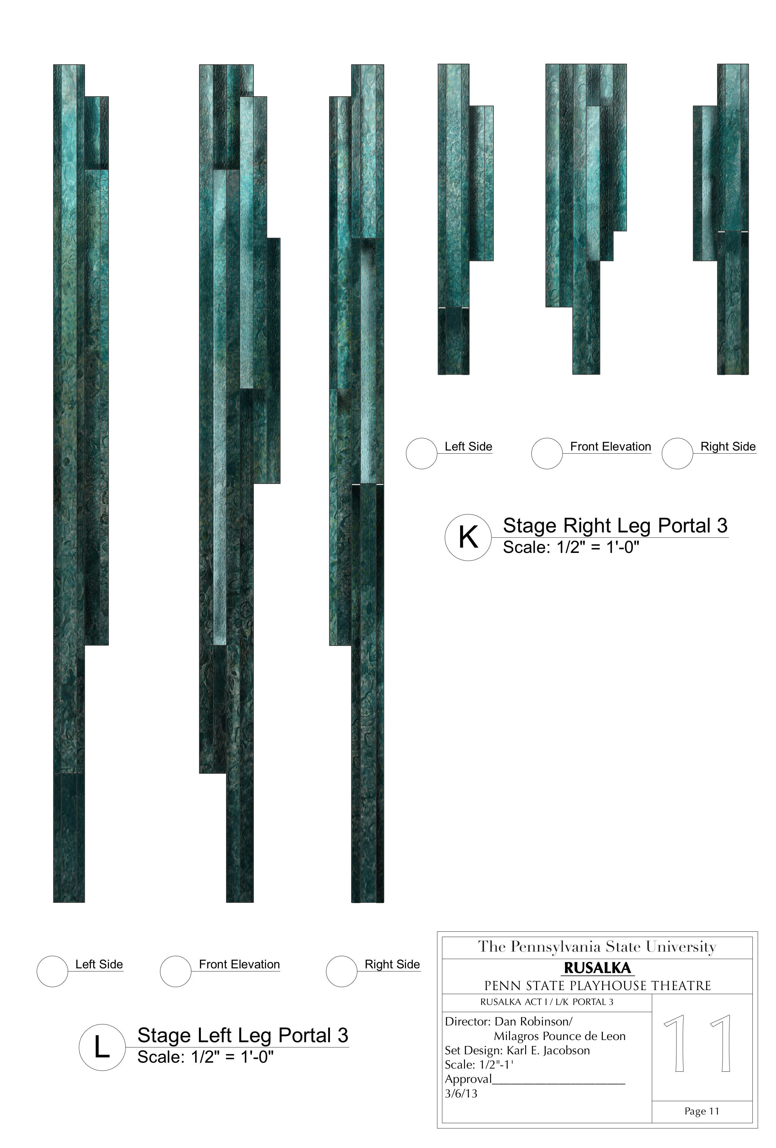 Digitally rendered paint elevations 