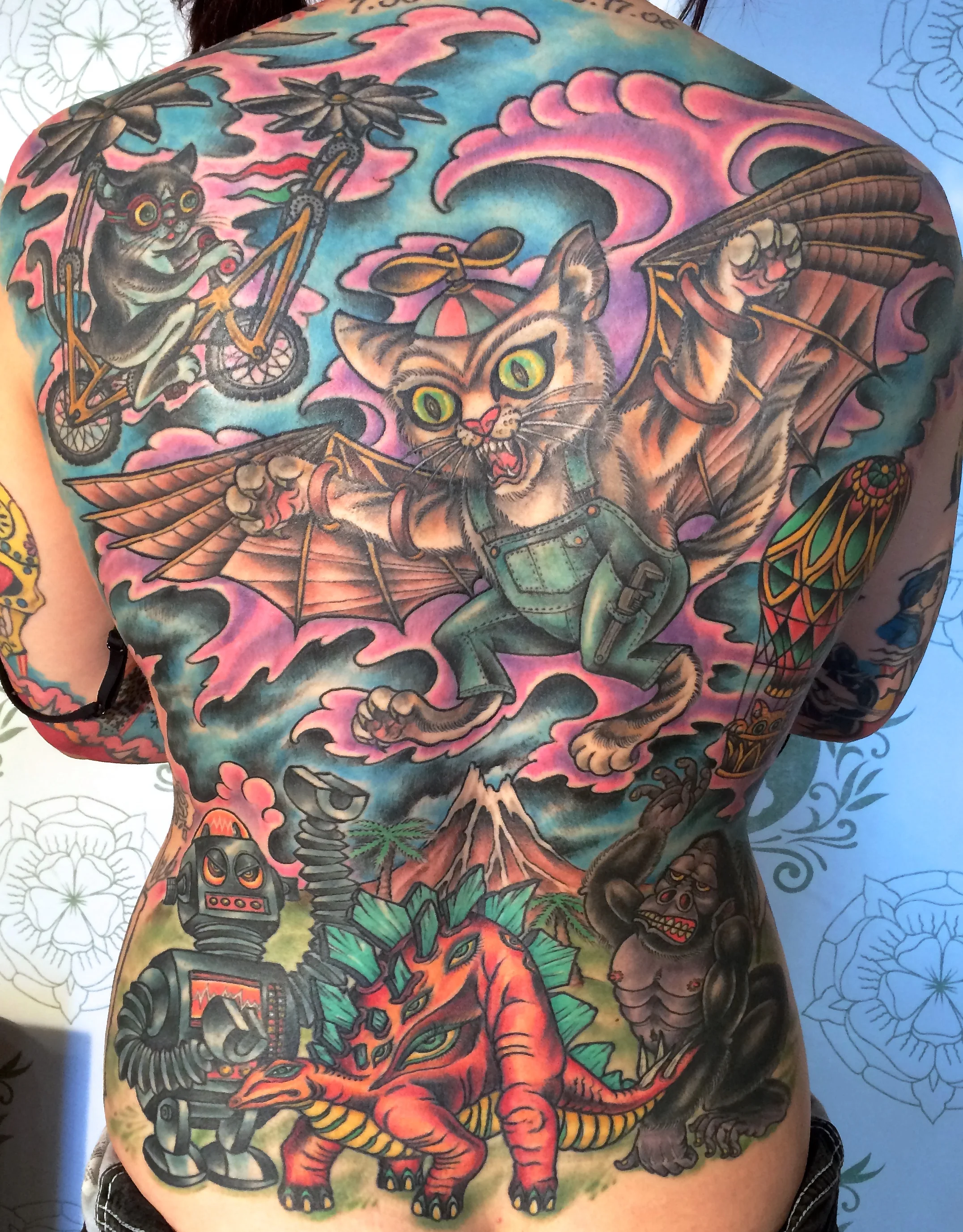 More Tattoos by Dave Fox, Philadelphia, PA — Dave Fox Tattoos