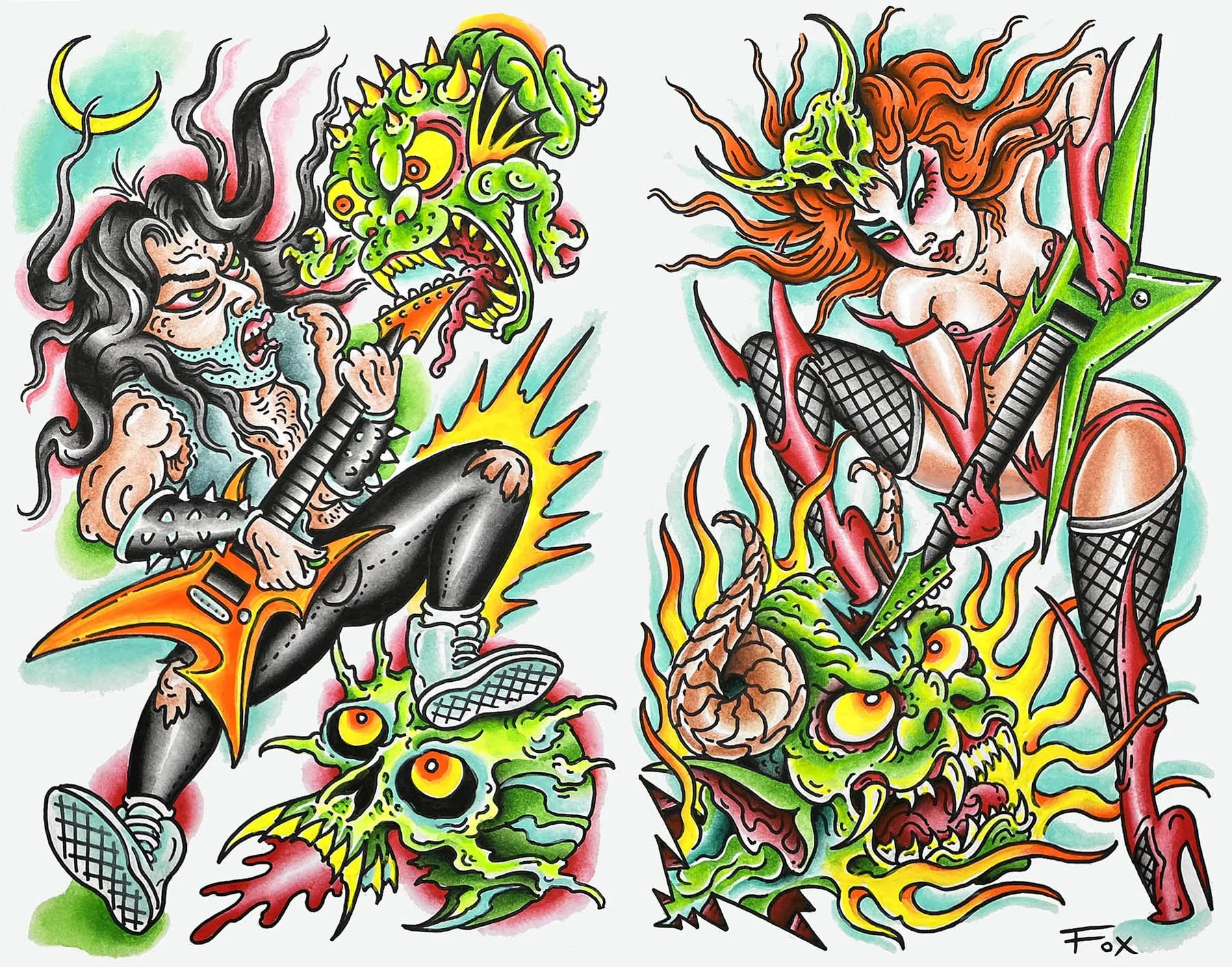 Flash — Dave Fox Tattoos