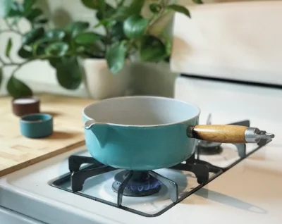 To make traditional chai you mustn't steep, but simmer. Simmering is the key. 