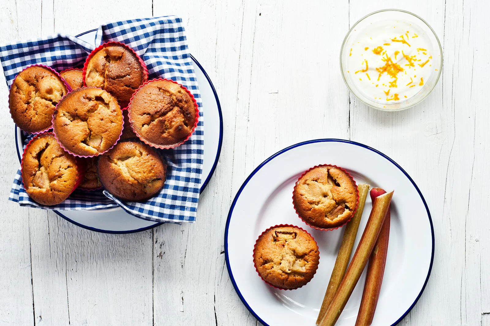 Rhubarb Muffin