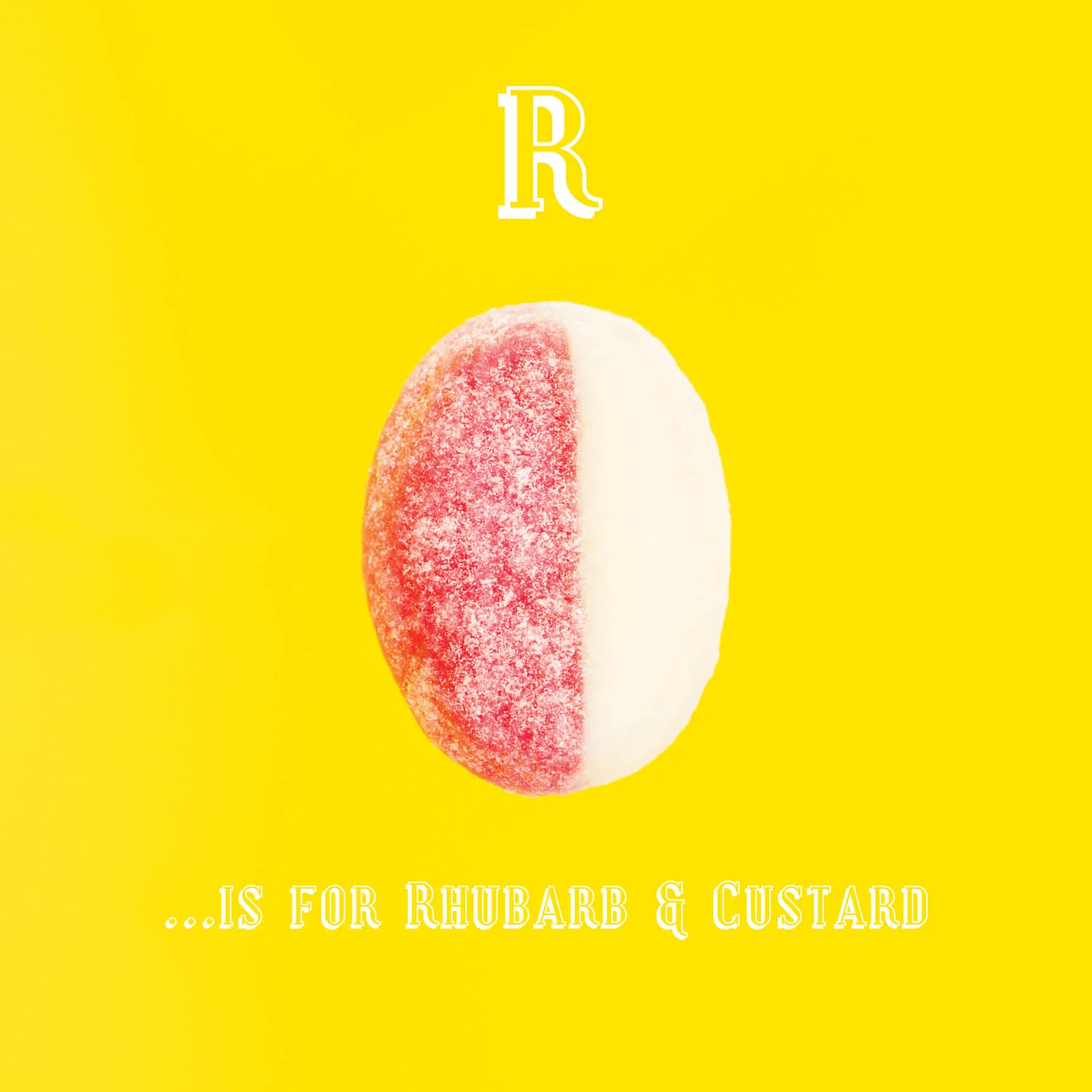 R is for Rhubarb & Custard