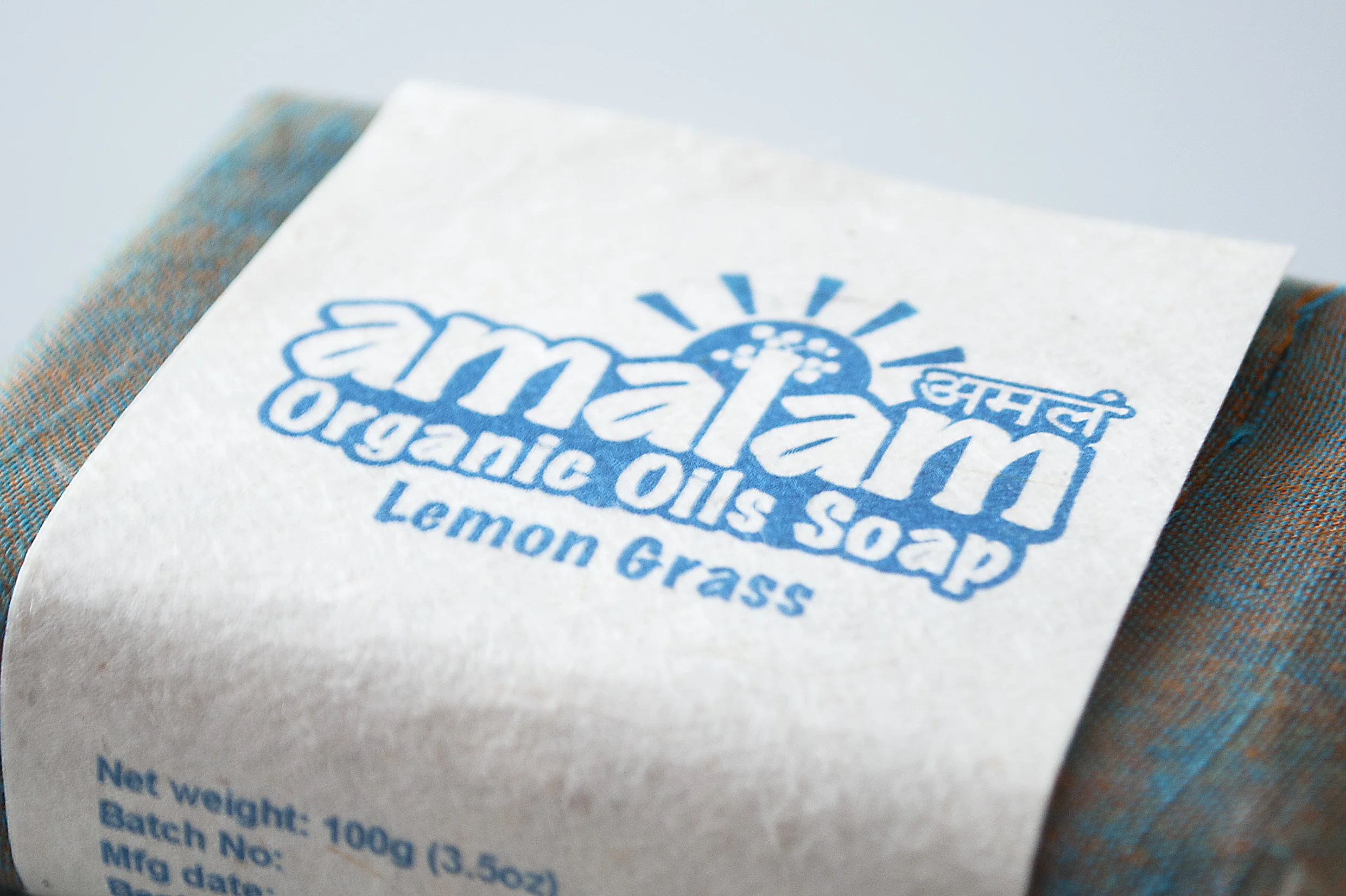 Updated Amalam logo and label design