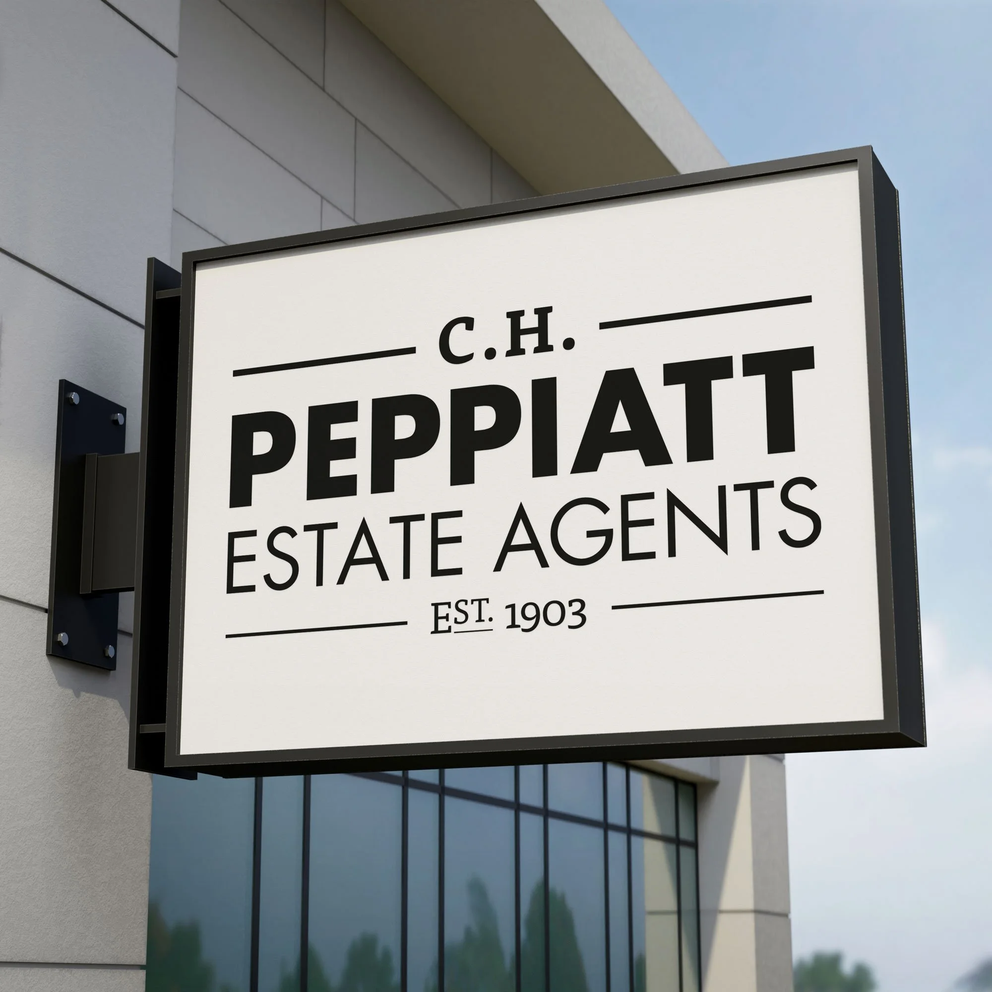 C H Peppiatt – Logo design and brand identity