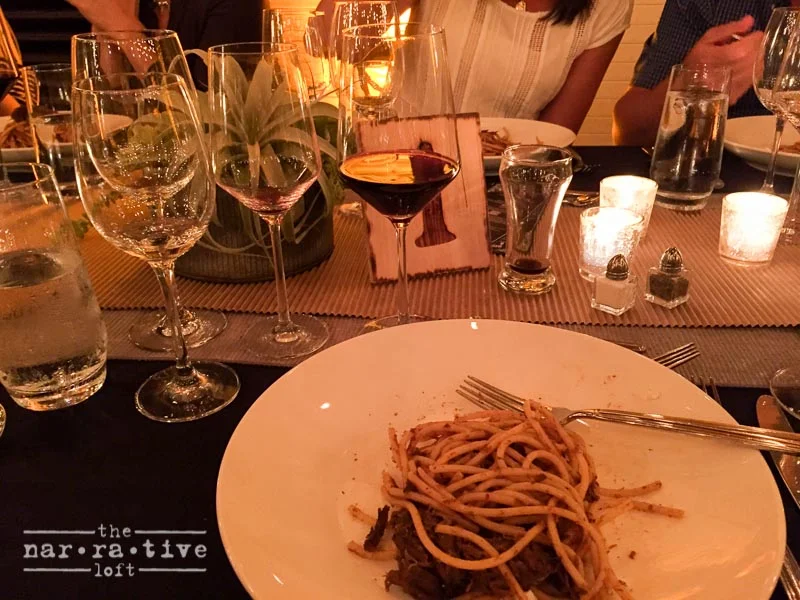 Pop up wine and beer dinner!