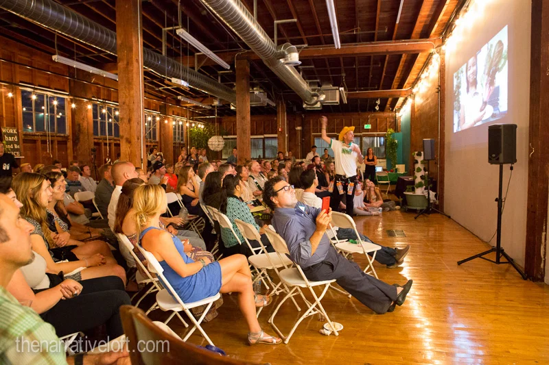 It was a full house at The Narrative.