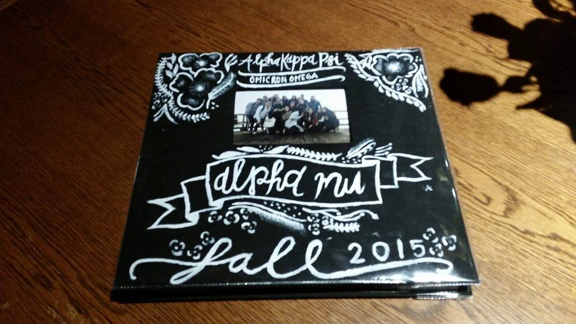 Alpha Mu's book of memories!