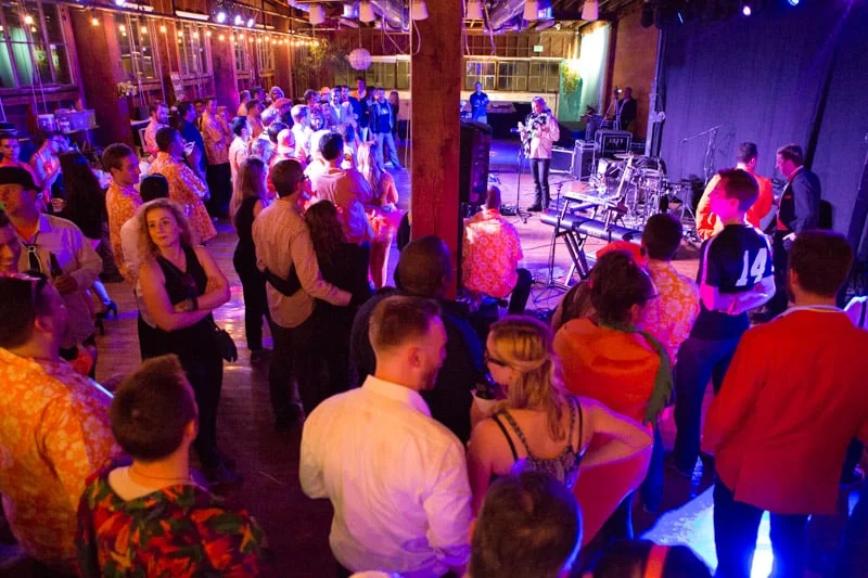 Bryan, Senior Director of Sales Enablement addressing the crowd.