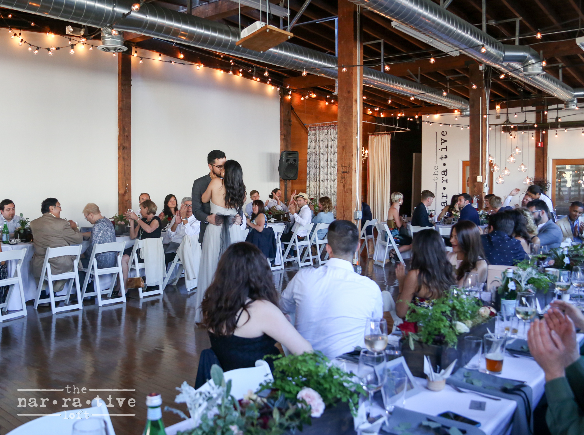 The first dance of the rest of their lives.