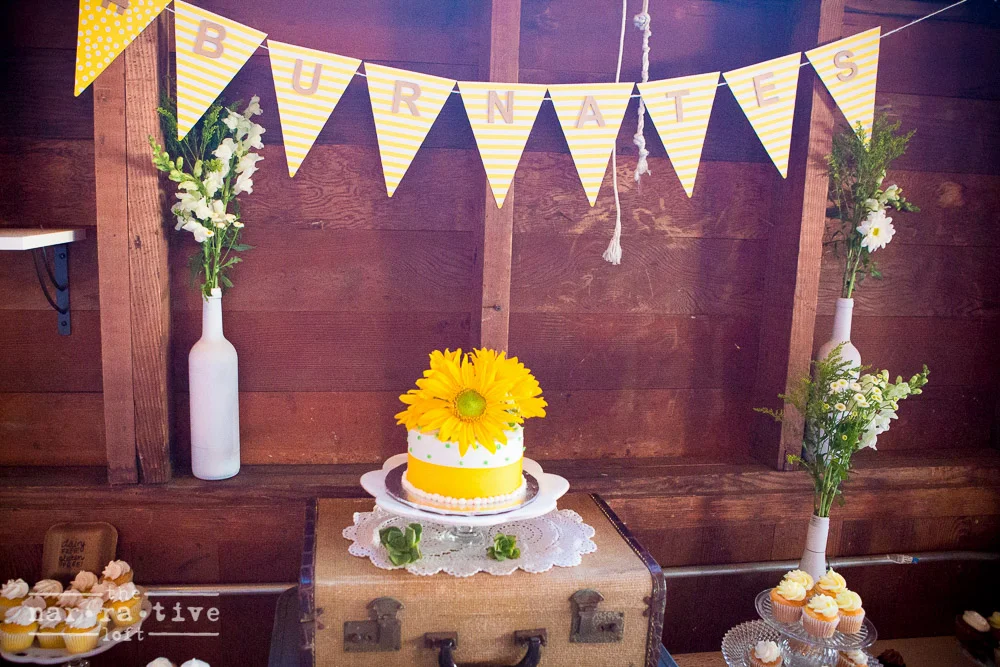 Sunny little cake by Your Cake Baker.