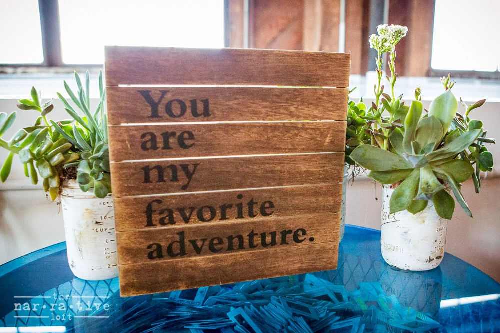 Nothing is a better adventure than being with the one you love, forever!